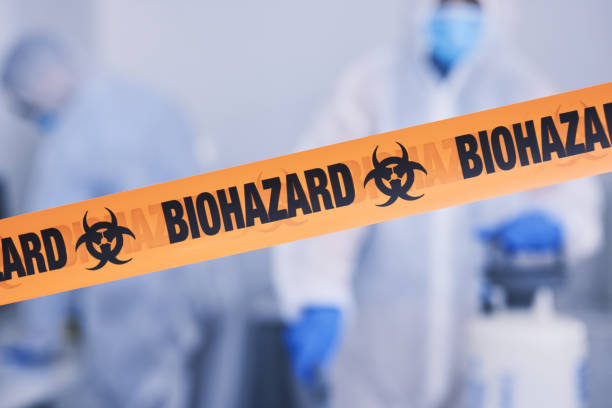 Professional Infectious Disease Decontamination technician working in La Grange, IL